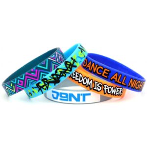 Custom Printed Silicone Wristbands