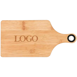 The Genoa 14-Inch Bamboo Cutting Board With Handle