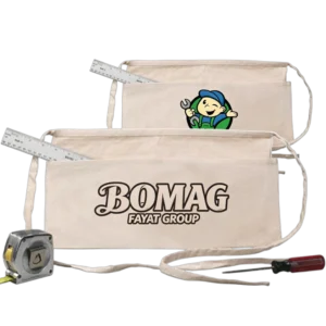 Utility Waist Apron w/ Custom Imprint & Two Front Pockets