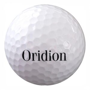 Blank White Golf Balls with Custom Imprints