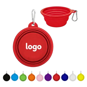 Collapsible Pet Bowl w/Carabiner