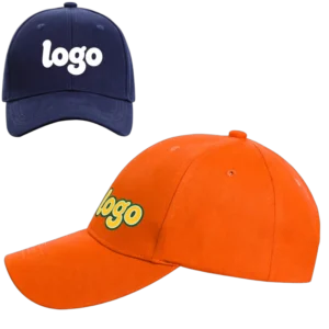 6 panel structured Baseball Caps w/ Metal Tuck in Buckle