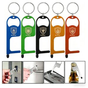 PPE No-Touch Door/Bottle Opener with Stylus