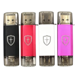OTG Type-C USB Flash Drive – Compatible with iPhone, Android, Tablets & Computers 4GB-128GB