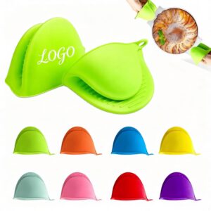 Silicone Cooking Pinch Grips Oven Mitts (A Pair)
