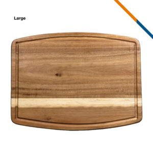 Lauretta Acacia Wood Curve Shape Cutting Board