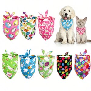 Large Cotton Pet Triangle Bandana