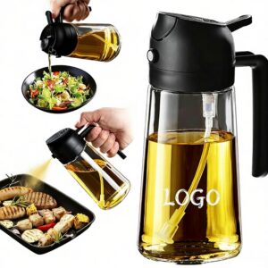 16oz 2" 1 Glass Olive Oil Dispenser Bottle