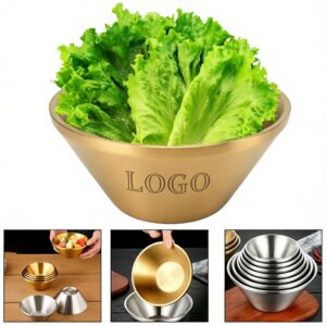 304 Steel Double Insulated Dessert Salad Bowl