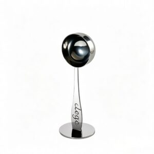 Stainless Steel Press-Type Coffee Measuring Spoon