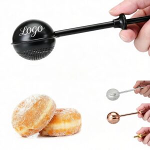 304 Stainless Steel Powdered Sugar Shaker Duster Sifter