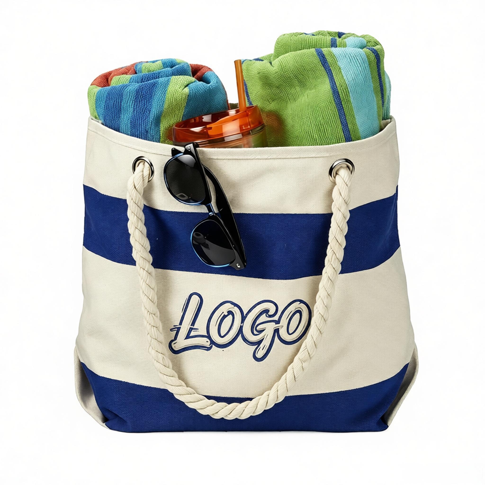 16 Oz. Portsmouth Cotton Canvas Beach Tote