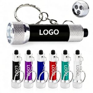 3 LED Aluminum Keychain