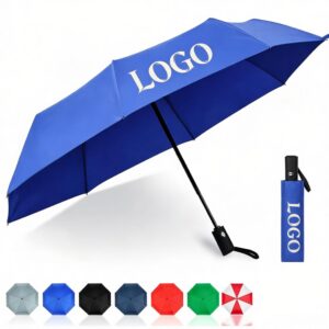 42'' Arc Auto Open+Close Telescopic Folding Umbrella