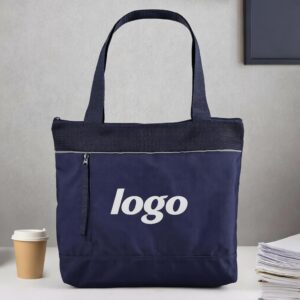 RPET Mesh Zippered Tote Bag