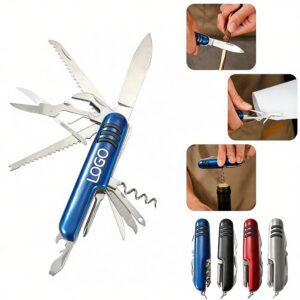 Stainless Steel Multi Functional Folding Military Knife
