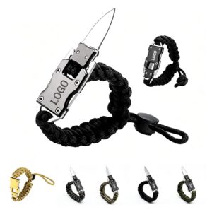 Paracord Bracelet w/Hidden Knife