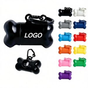 Dog Bone Shape Pet Waste Dispenser Bag