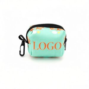 Pet Poop Waste Sublimation Bag Dispenser w/ Metal Carabiner