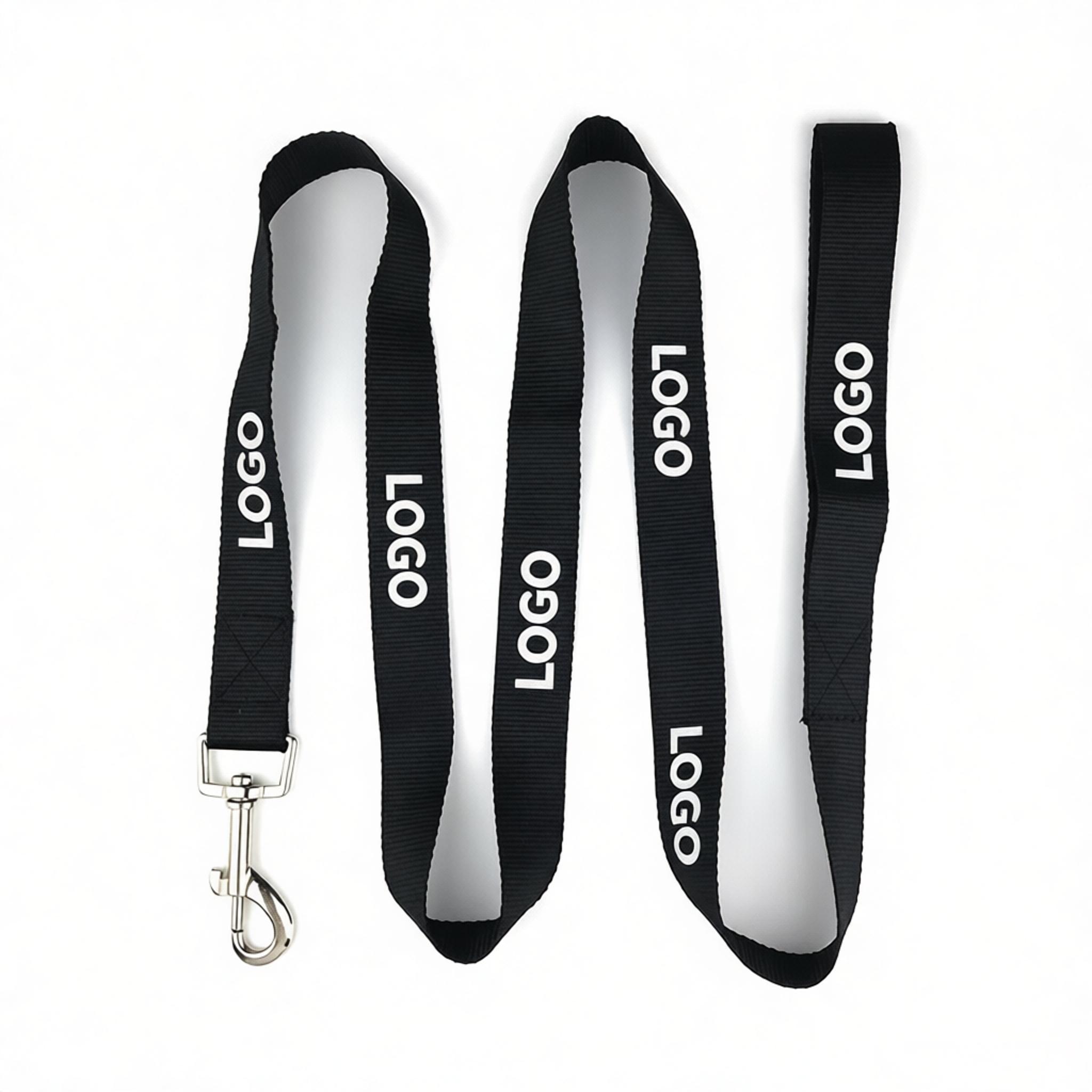 1"W x 72"L Polyester Durable Dog Leash w/ Metal Carabiner
