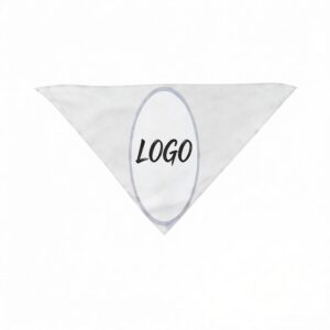 Large Dog Bandana, Stitched Edges, Sublimated Edge to Edge (Decorated in Canada) (32"x22"x22")