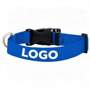3/4"W x 20"L Polyester Heavy-duty Dog Collar w/ Buckle Release