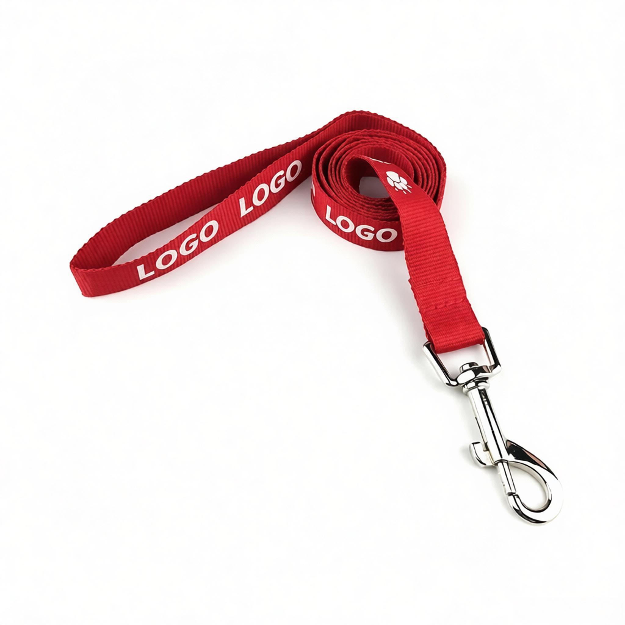 3/4"W x 72"L Durable Polyester Dog Leash w/ Metal Carabiner