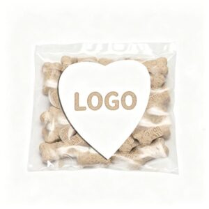 Mini Snack Bag w/ Small Heart Magnet Pet Fill