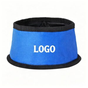 6" Hook & Loop Pet Travel Bowl