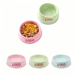 Simple Round Mouth Pet Bowl