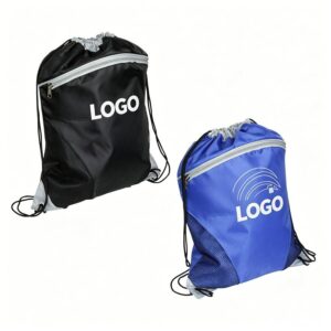Cyclone Mesh Curve Polyester Drawstring Backpack