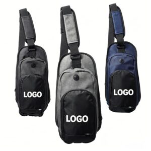Lightweight Crossbody Shoulder Bag (8" x 15")