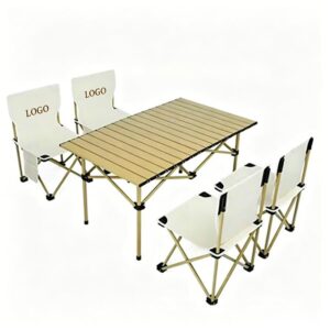Outdoor Folding Table Set