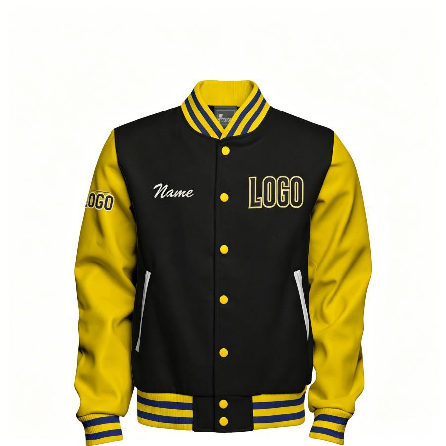 Build Your Own Faux Leather & Wool Letterman Jacket