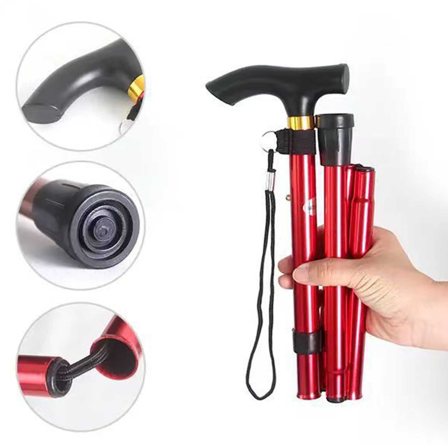 Aluminum Portable Trekking Pole - Image 3
