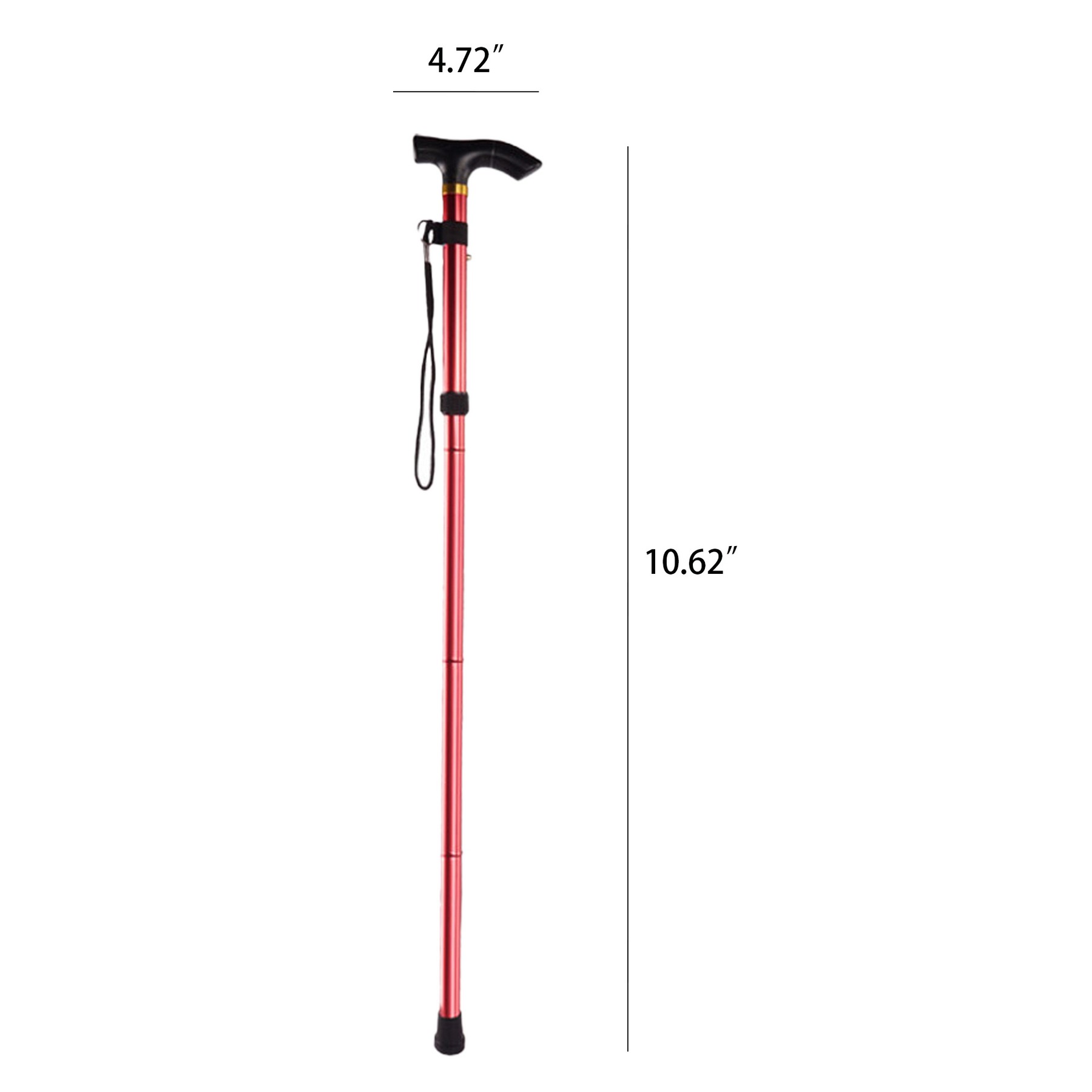 5 Section Collapsible Hiking & Walking Stick - Image 3