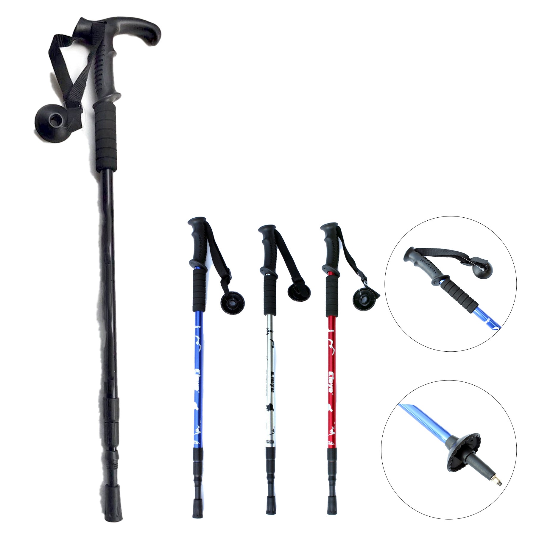 Ultralight Aluminum Trekking Poles - Image 2
