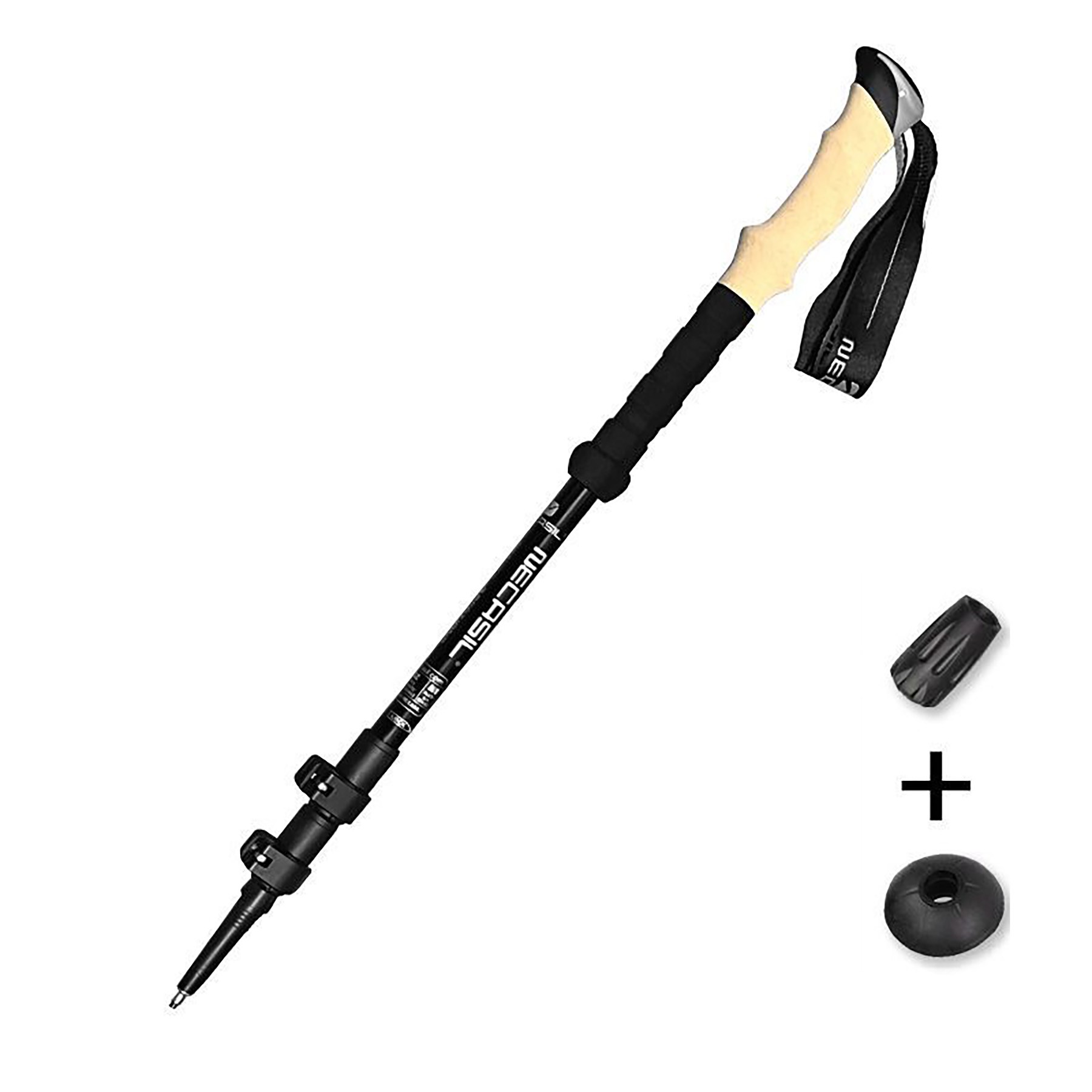 Ultra Light Folded Cork Trekking Pole - Image 2