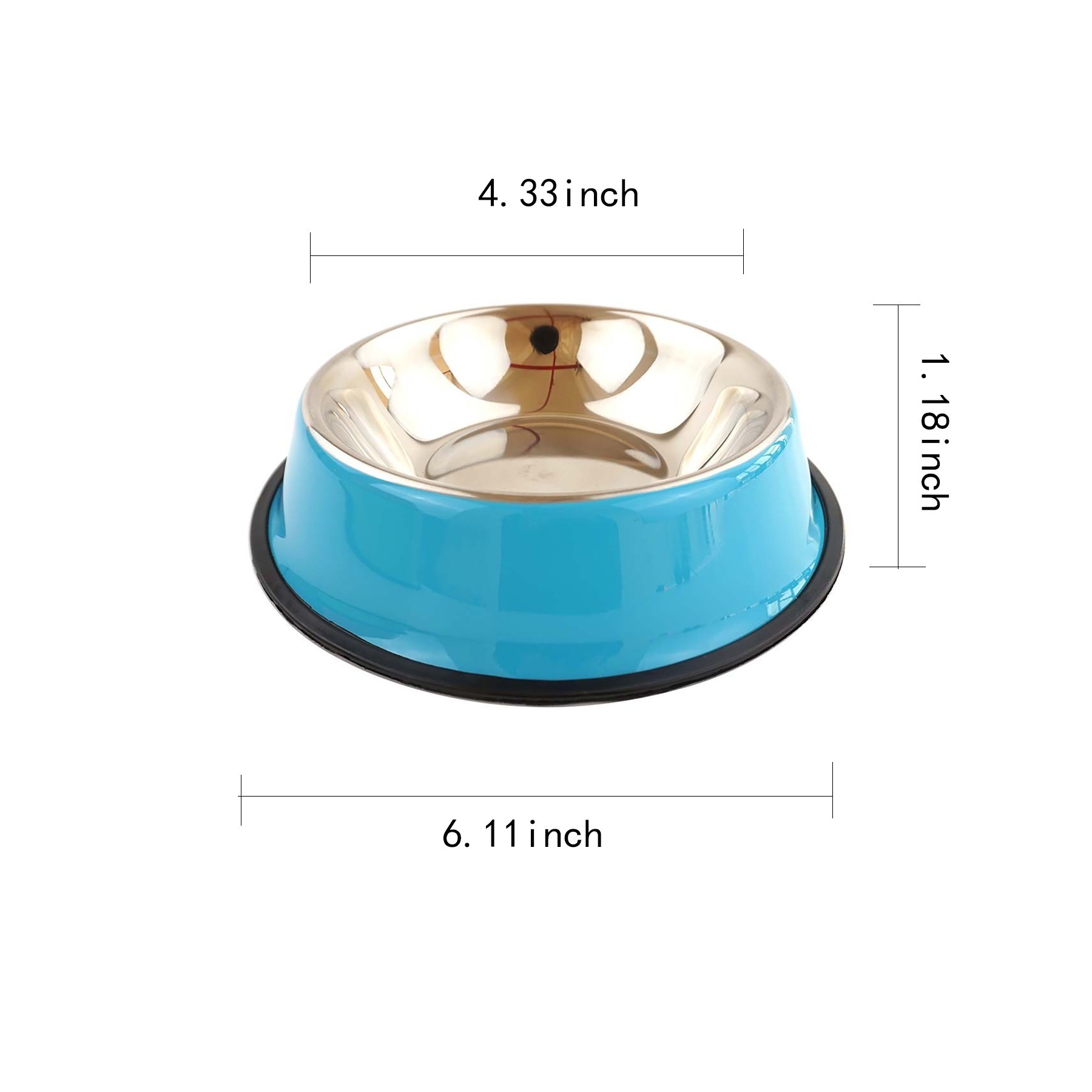 Stainless Steel Dog Bowl - Image 2