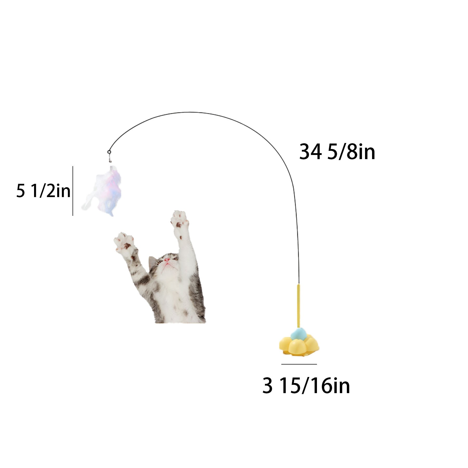 Wire Cat Teasing Stick - Image 2