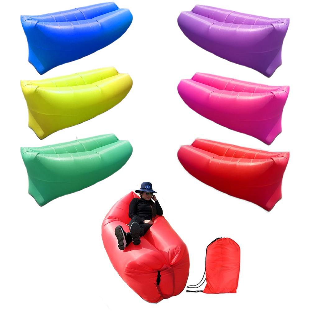 102" Inflatable Beach Lounger Couch - Image 2