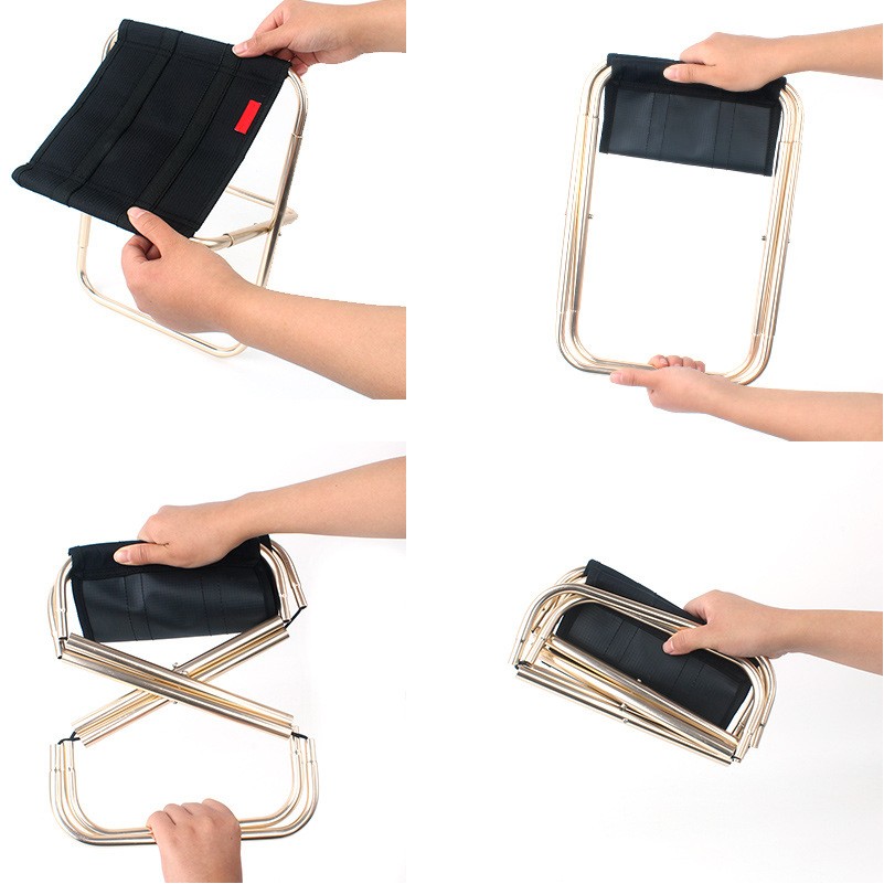 Portable Folding Camping Stool - Image 2