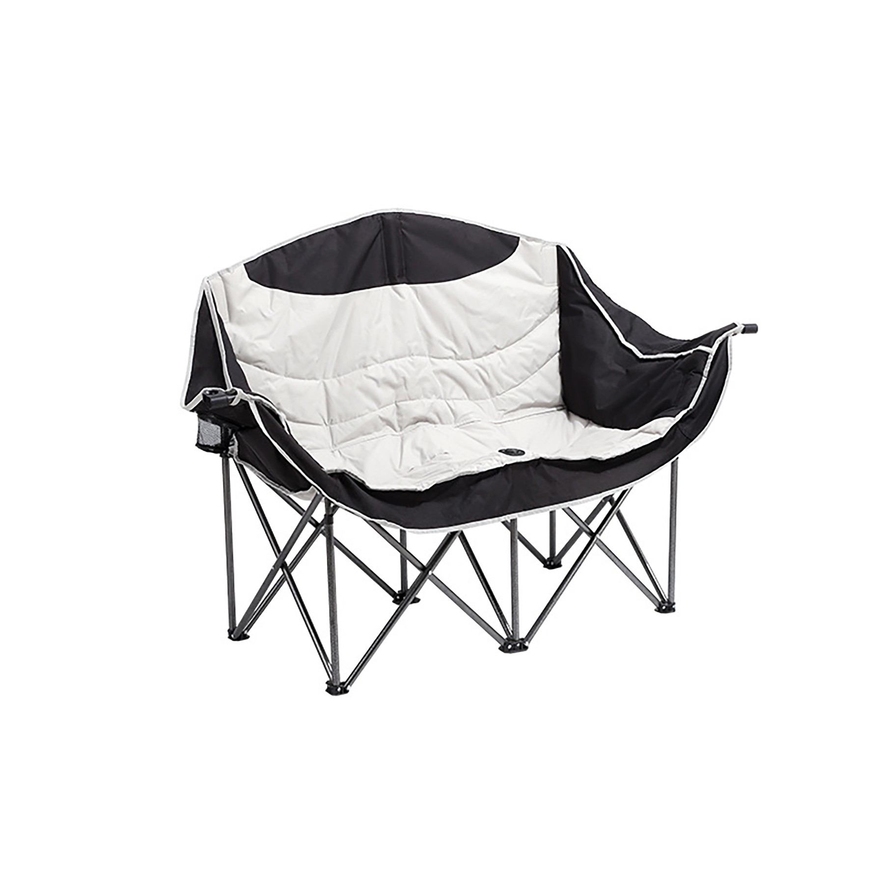 Portable Double Folding Outdoor Camping Chair - Image 2