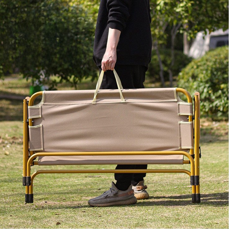 Double - person Outdoor Folding Chair - Image 2