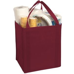 Large Non-Woven Grocery Shopping Tote Bag - Image 2