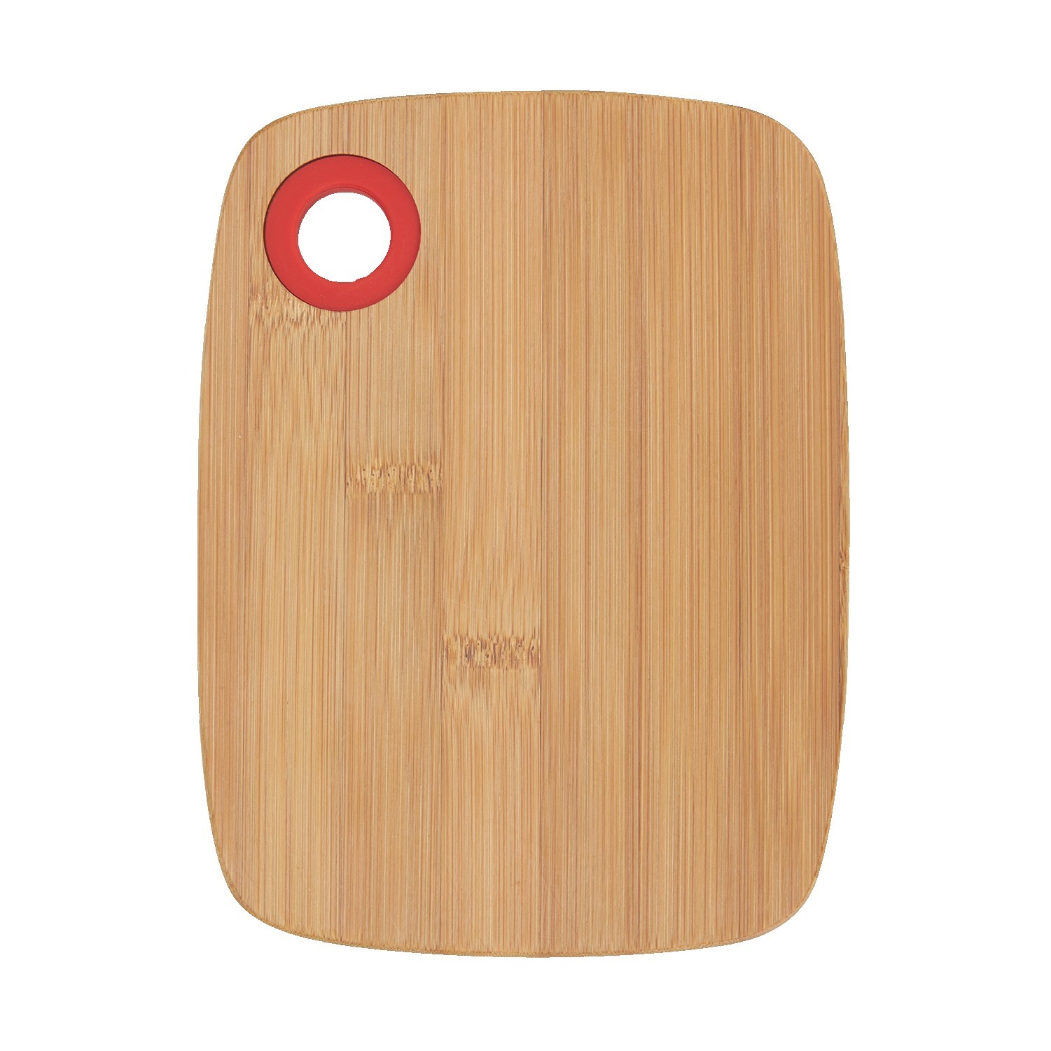 Small Bamboo Cutting Board w/Silicone Ring - Image 2