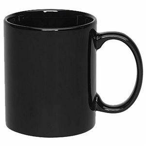 11 oz. Ceramic Dishwasher-Safe Coffee Mug w/ C-Handle - Image 2