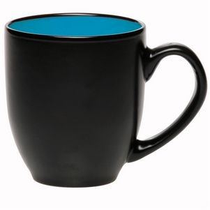 16 oz. Bistro Ceramic Mug - Color Coded Coffee Mugs - Image 2