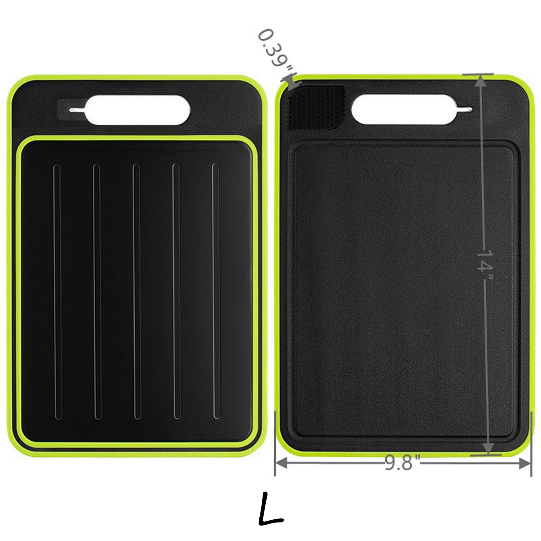 4-in-1 Aluminum Defrosting Cutting Board - Image 2