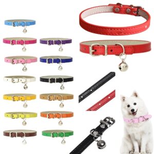 PU Leather Adjustable Pet Collar
